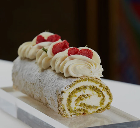 Pistachio roll